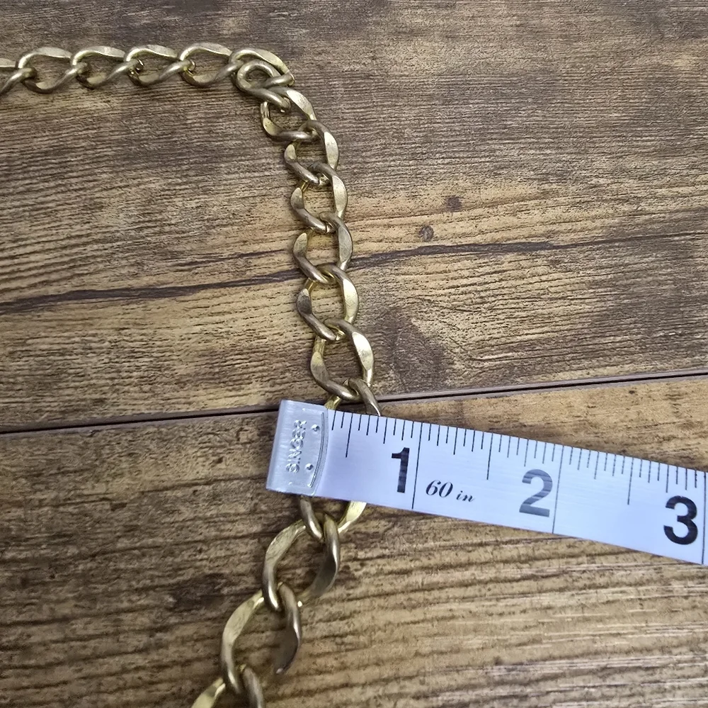Gold Tone Chain Belt